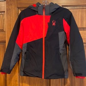 Spyder boys ski jacket, excellent condition, like new, size 12
